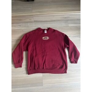 Vintage‎ 90s Martha's Vineyard Crewneck Sweatshirt XXL Maroon Fruit Of The Loom